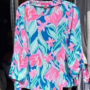 Floral Print Women's Top